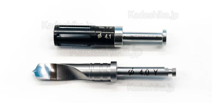 歯科用骨採取器とボーンミル キット/ セルフボーンチップメーカー (ストッパー付き)